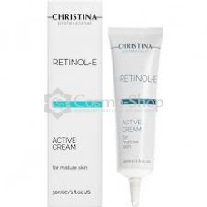 Christina Active Cream With Retinol And Vitamin E/ Активный крем для обновления и омоложения кожи лица  30 мл
